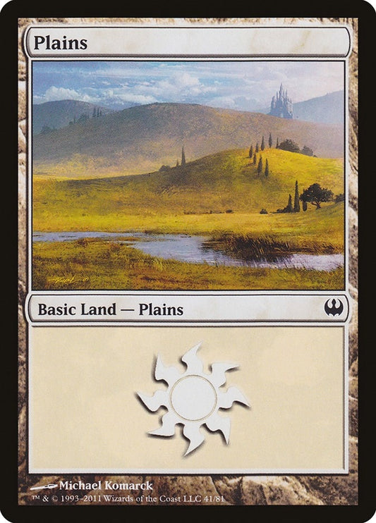 Image for Plains (41) (41) (Duel Decks: Knights vs. Dragons) - Magic: The Gathering