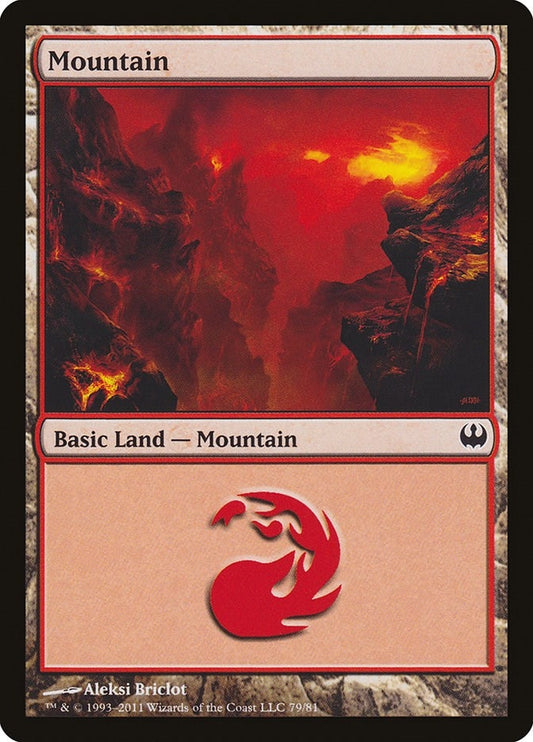 Image for Mountain (79) (79) (Duel Decks: Knights vs. Dragons) - Magic: The Gathering