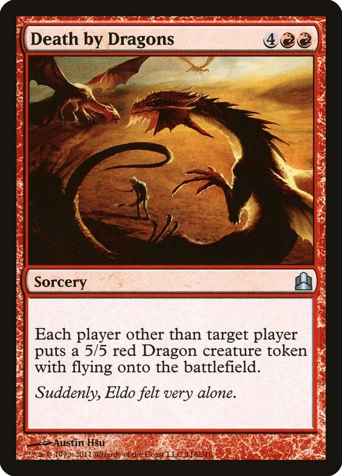 Image for Death by Dragons (118) (Commander) - Magic: The Gathering