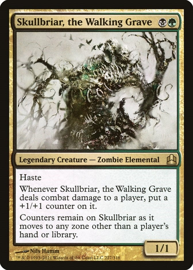 Image for Skullbriar, the Walking Grave (227) (Commander) - Magic: The Gathering