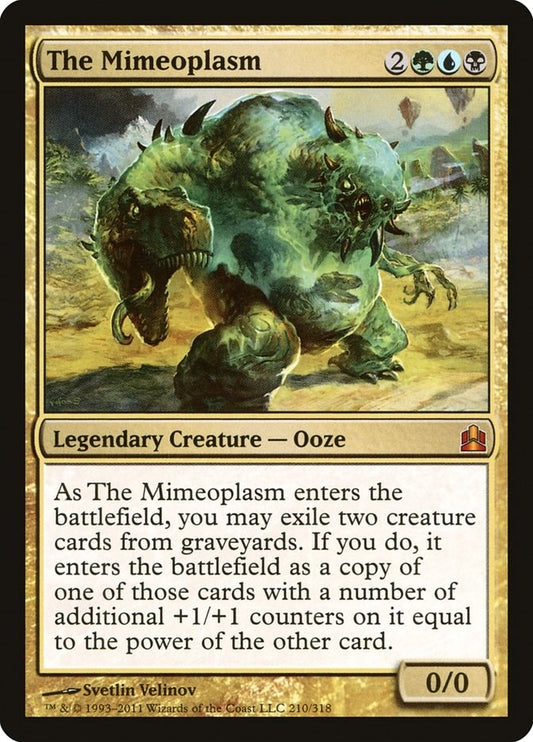 Image for The Mimeoplasm (210) (Commander) - Magic: The Gathering