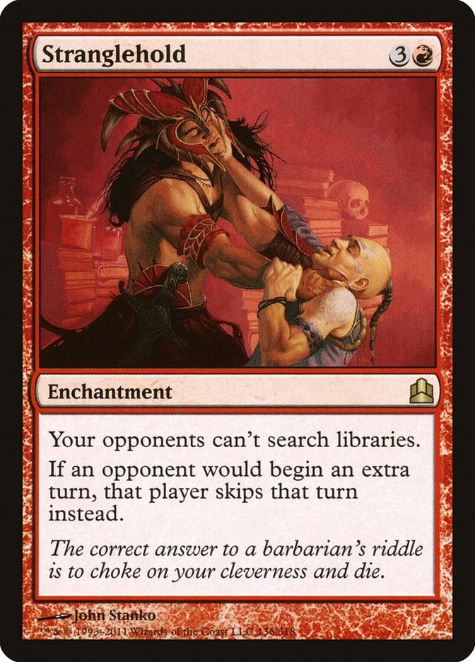 Image for Stranglehold (136) (Commander) - Magic: The Gathering
