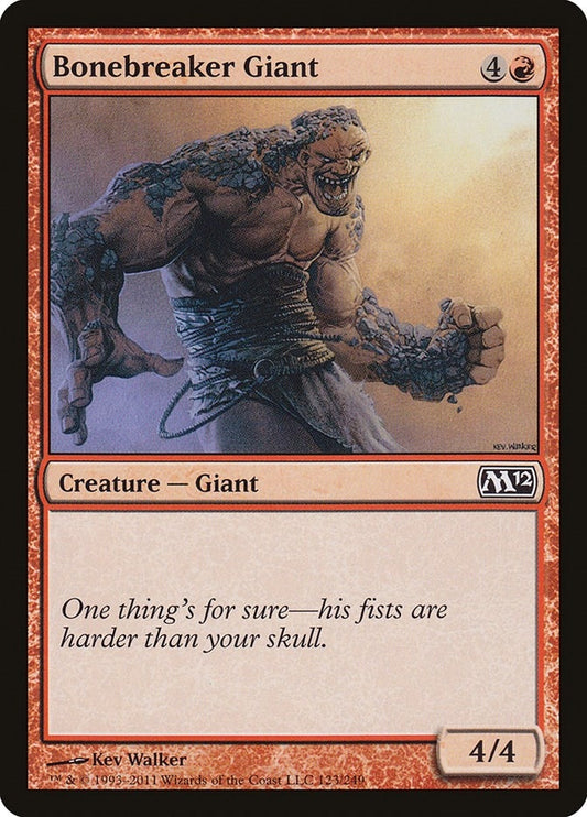 Image for Bonebreaker Giant (123) (Magic 2012 (M12)) - Magic: The Gathering