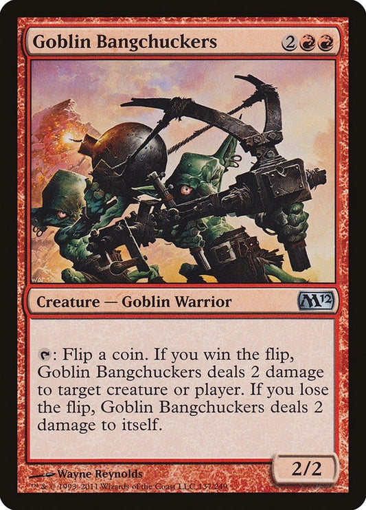 Image for Goblin Bangchuckers (137) (Magic 2012 (M12)) - Magic: The Gathering