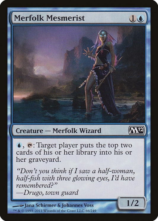 Image for Merfolk Mesmerist (66) (Magic 2012 (M12)) - Magic: The Gathering