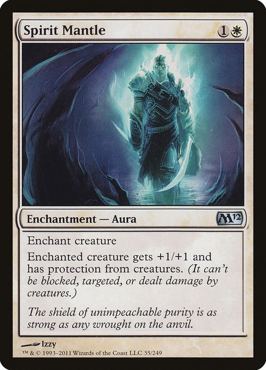 Image for Spirit Mantle (35) (Magic 2012 (M12)) - Magic: The Gathering