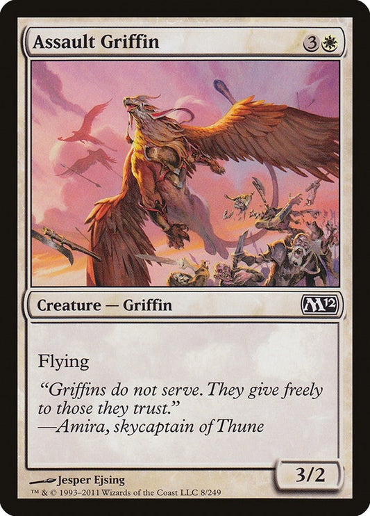 Image for Assault Griffin (8) (Magic 2012 (M12)) - Magic: The Gathering