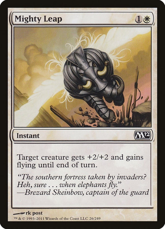 Image for Mighty Leap (26) (Magic 2012 (M12)) - Magic: The Gathering