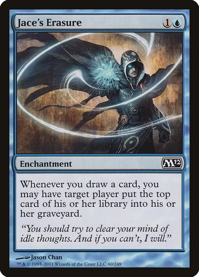 Image for Jace's Erasure (60) (Magic 2012 (M12)) - Magic: The Gathering