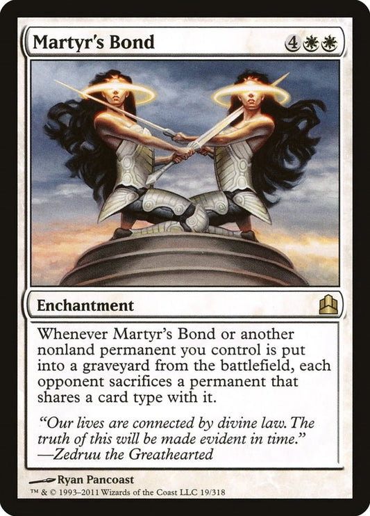 Image for Martyr's Bond (19) (Commander) - Magic: The Gathering