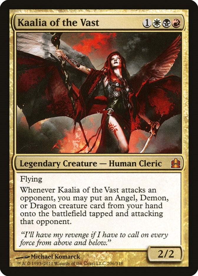 Image for Kaalia of the Vast (206) (Commander) - Magic: The Gathering