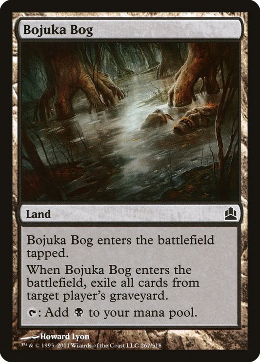Image for Bojuka Bog (267) (Commander) - Magic: The Gathering