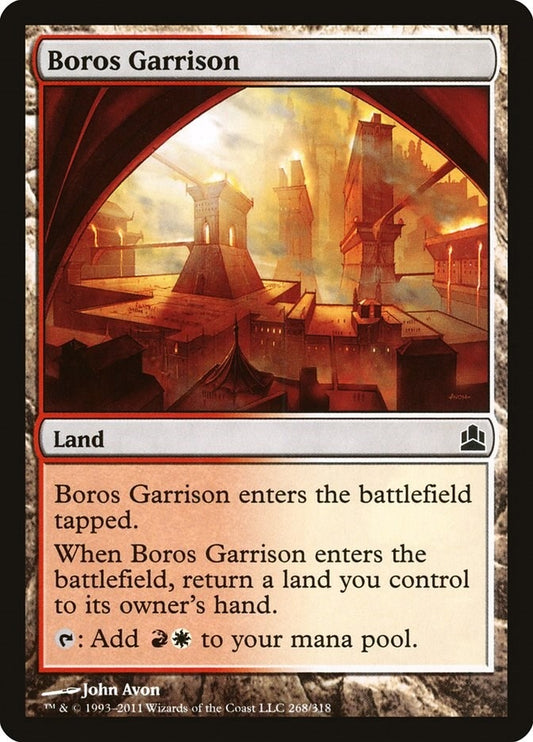 Image for Boros Garrison (268) (Commander) - Magic: The Gathering