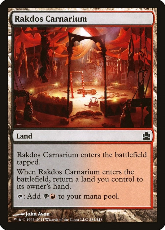 Image for Rakdos Carnarium (284) (Commander) - Magic: The Gathering