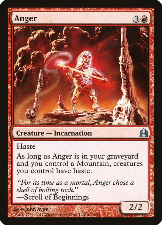 Image for Anger (109) (Commander) - Magic: The Gathering
