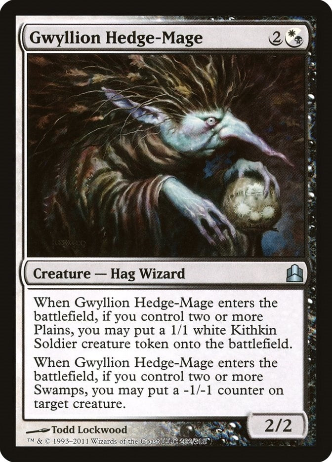 Image for Gwyllion Hedge-Mage (202) (Commander) - Magic: The Gathering