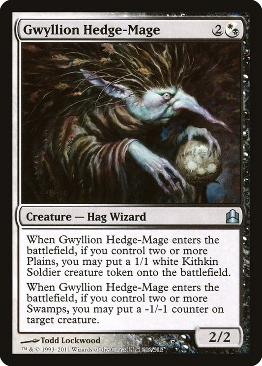 Image for Gwyllion Hedge-Mage (202) (Commander) - Magic: The Gathering