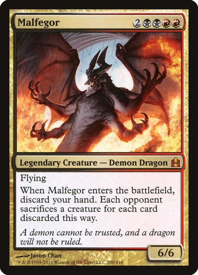 Image for Malfegor (208) (Commander) - Magic: The Gathering