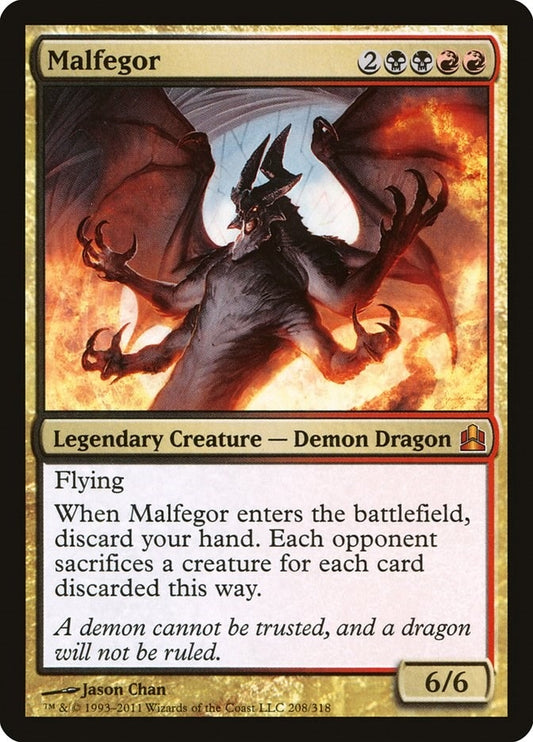 Image for Malfegor (208) (Commander) - Magic: The Gathering