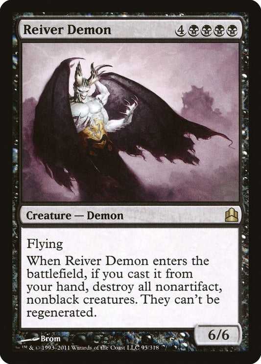 Image for Reiver Demon (95) (Commander) - Magic: The Gathering