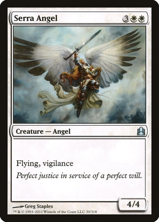 Image for Serra Angel (30) (Commander) - Magic: The Gathering