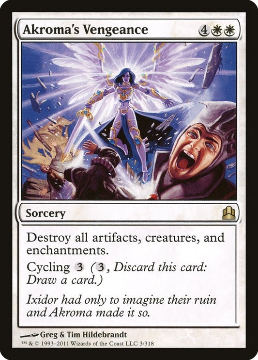 Image for Akroma's Vengeance (3) (Commander) - Magic: The Gathering