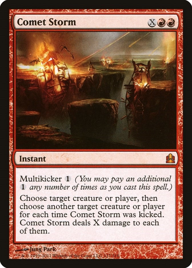 Image for Comet Storm (117) (Commander) - Magic: The Gathering