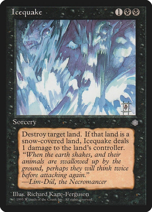 Image for Icequake (Ice Age) - Magic: The Gathering