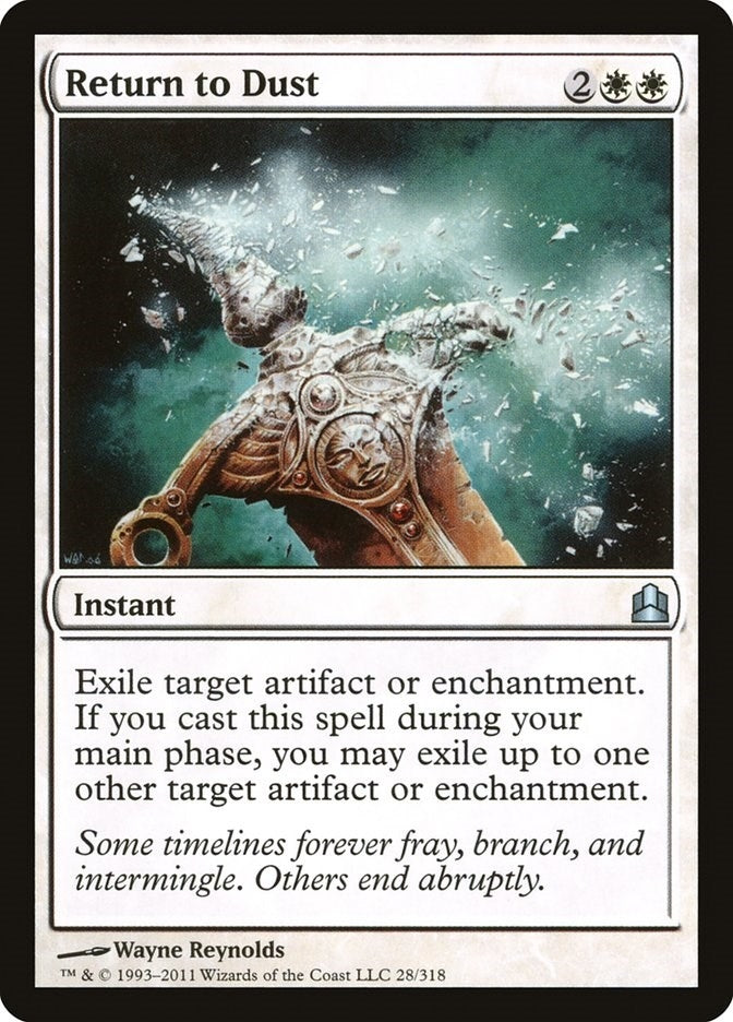 Image for Return to Dust (28) (Commander) - Magic: The Gathering
