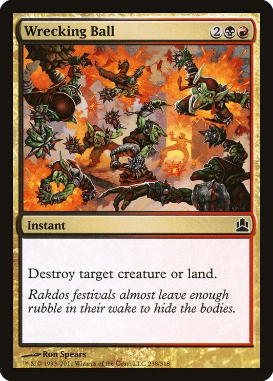 Image for Wrecking Ball (238) (Commander) - Magic: The Gathering