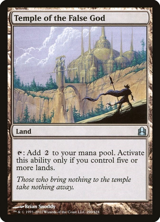 Image for Temple of the False God (290) (Commander) - Magic: The Gathering