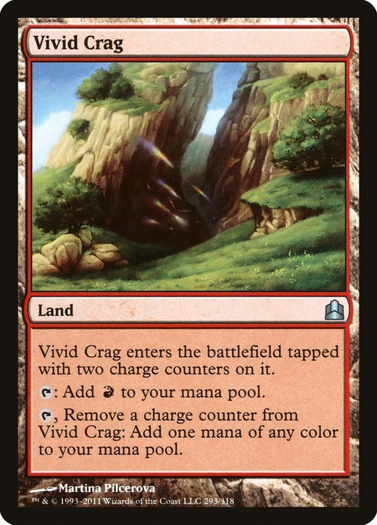 Image for Vivid Crag (293) (Commander) - Magic: The Gathering