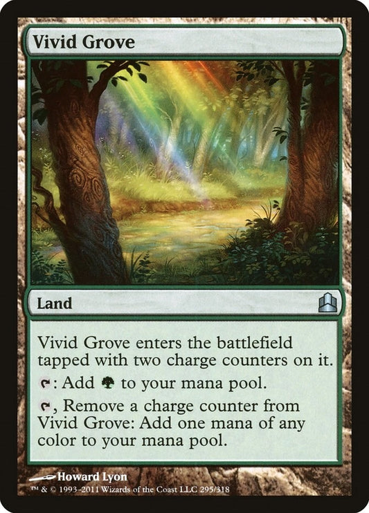 Image for Vivid Grove (295) (Commander) - Magic: The Gathering