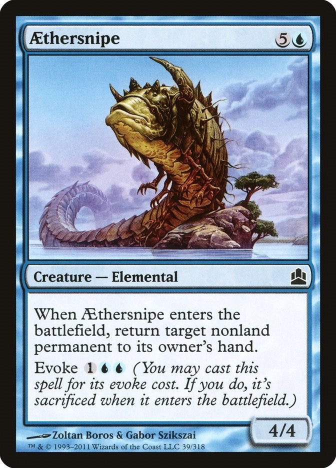 Image for Aethersnipe (39) (Commander) - Magic: The Gathering