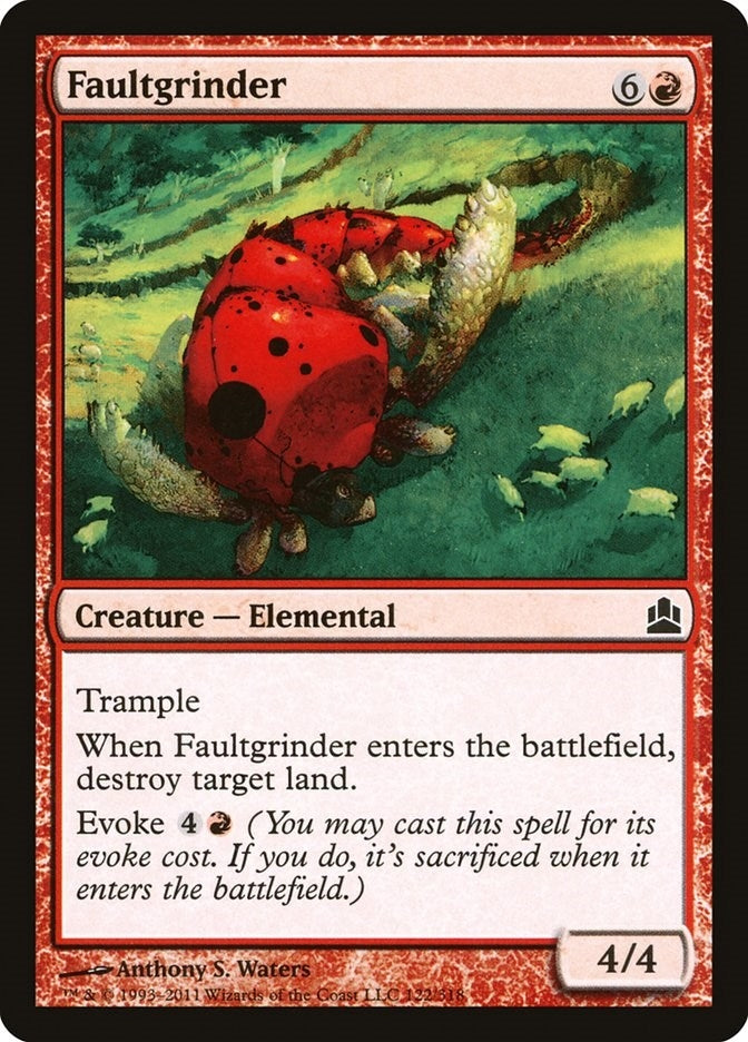 Image for Faultgrinder (122) (Commander) - Magic: The Gathering