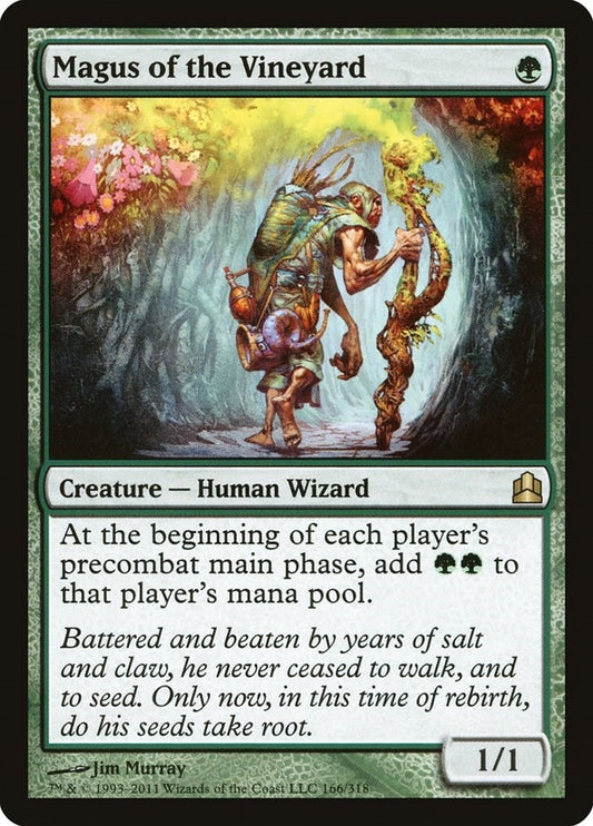 Image for Magus of the Vineyard (166) (Commander) - Magic: The Gathering