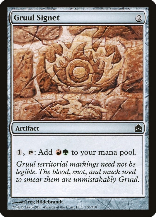 Image for Gruul Signet (250) (Commander) - Magic: The Gathering