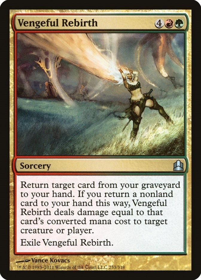 Image for Vengeful Rebirth (Commander) - Magic: The Gathering