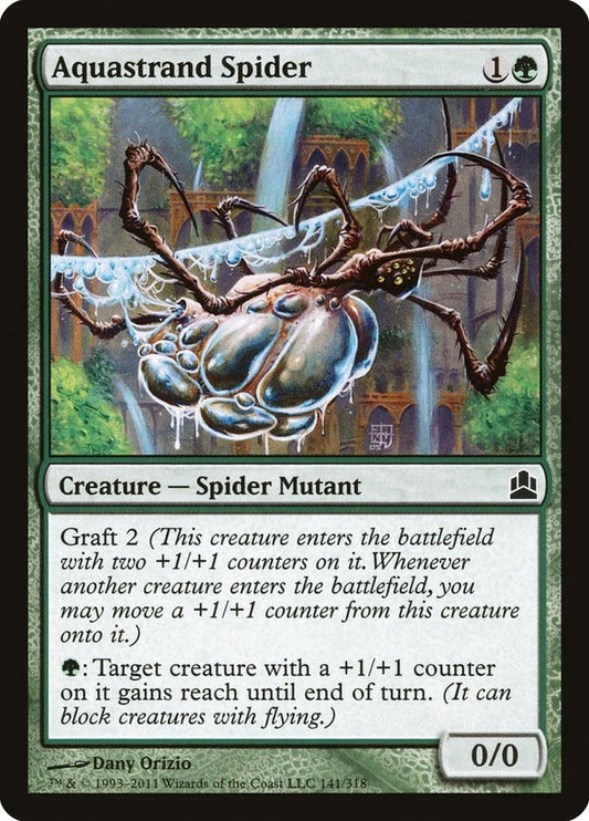 Image for Aquastrand Spider (141) (Commander) - Magic: The Gathering