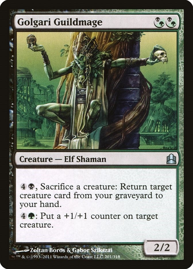 Image for Golgari Guildmage (201) (Commander) - Magic: The Gathering