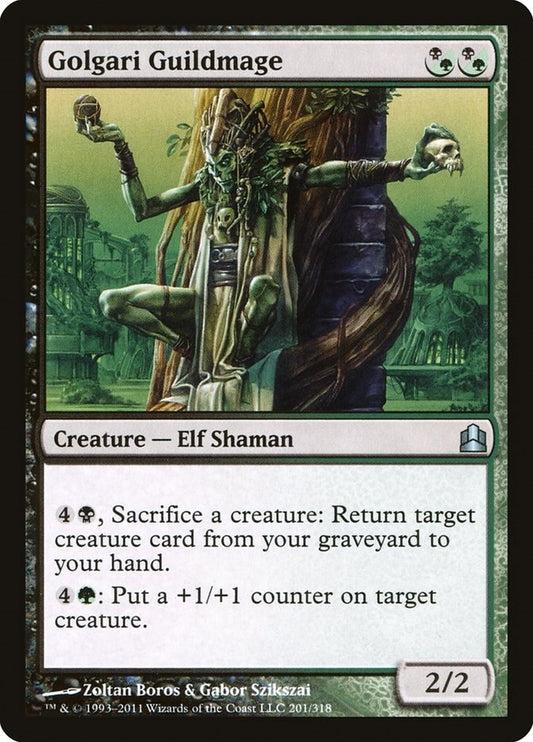 Image for Golgari Guildmage (201) (Commander) - Magic: The Gathering