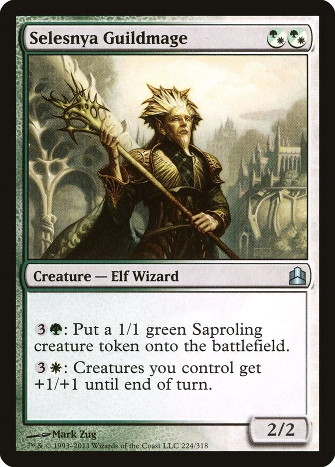 Image for Selesnya Guildmage (224) (Commander) - Magic: The Gathering