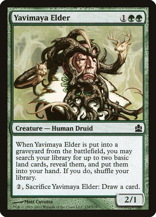 Image for Yavimaya Elder (179) (Commander) - Magic: The Gathering
