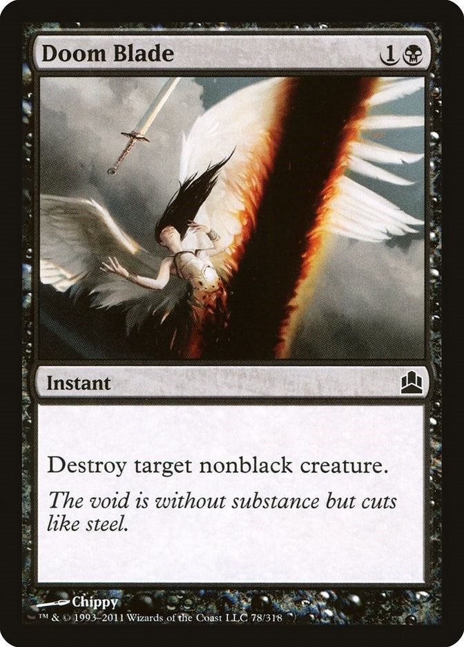 Image for Doom Blade (78) (Commander) - Magic: The Gathering