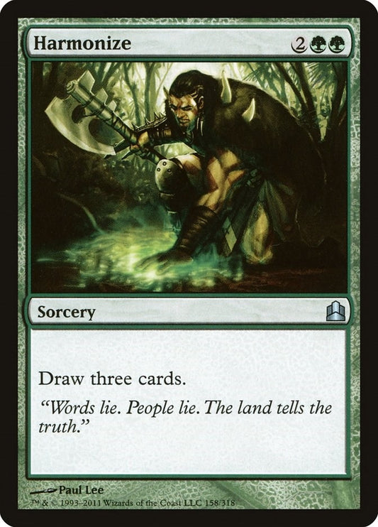 Image for Harmonize (158) (Commander) - Magic: The Gathering