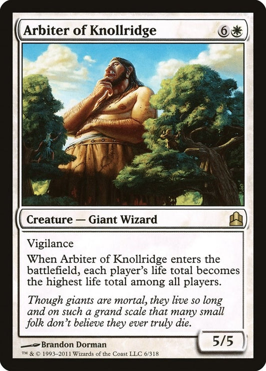 Image for Arbiter of Knollridge (6) (Commander) - Magic: The Gathering