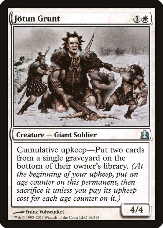 Image for Jotun Grunt (16) (Commander) - Magic: The Gathering