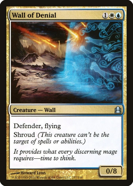 Image for Wall of Denial (237) (Commander) - Magic: The Gathering