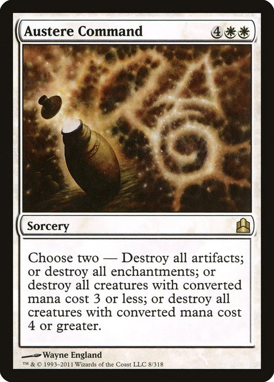 Image for Austere Command (8) (Commander) - Magic: The Gathering