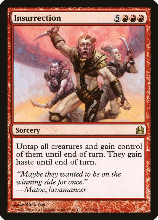 Image for Insurrection (126) (Commander) - Magic: The Gathering